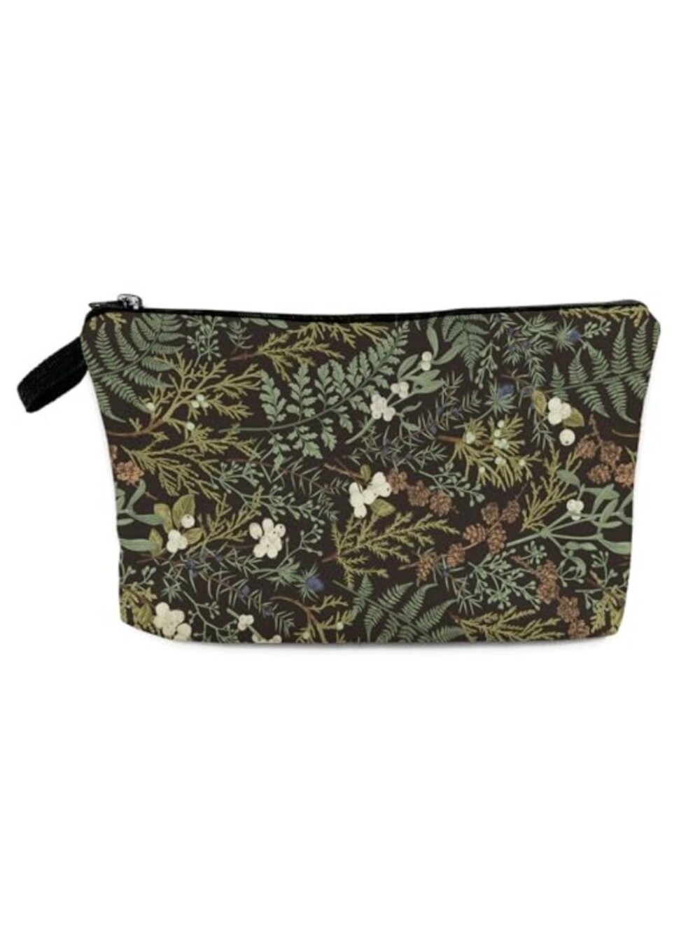 Floral Makeup Cosmetic Bag Zip Pouch Organizer Waterproof Travel Toiletry